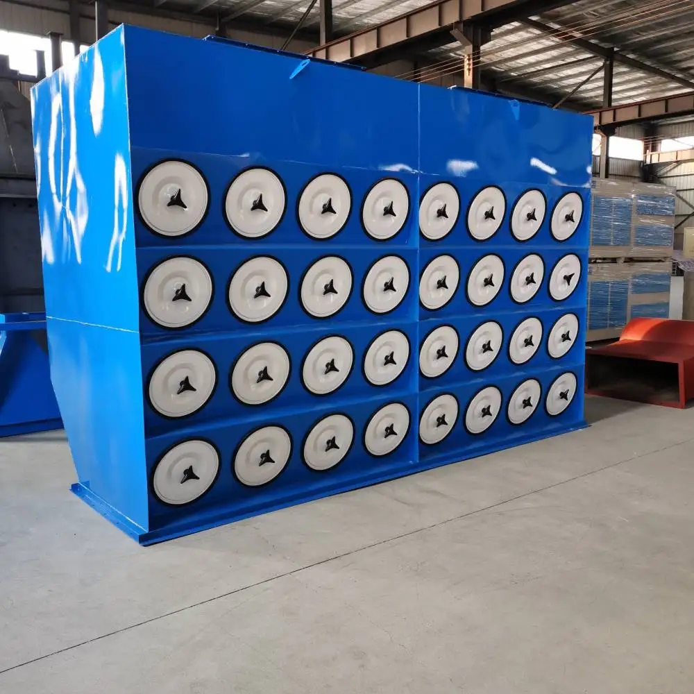 一體式濾筒除塵器的工作原理